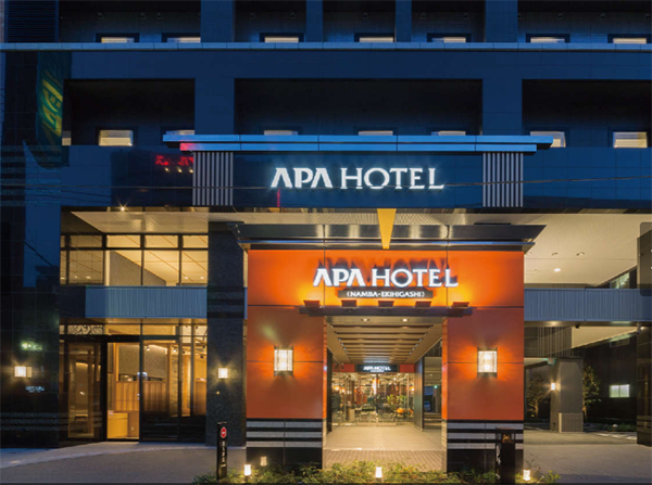 アパホテル〈なんば駅東〉／大阪府大阪市中央区難波千日前４－29